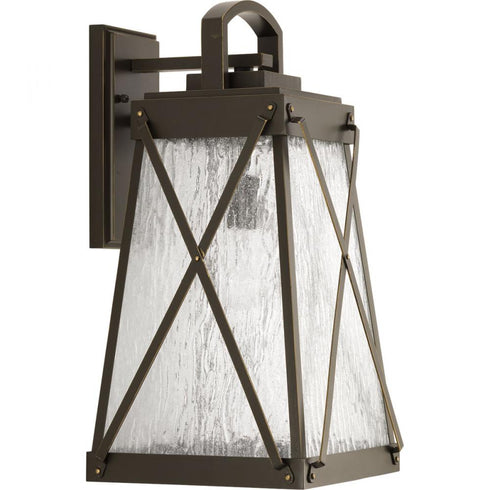 Progress Creighton P560033 020 1 100 Watt MED WALL LANTERN in Antique Bronze Finish Model: P560033-020