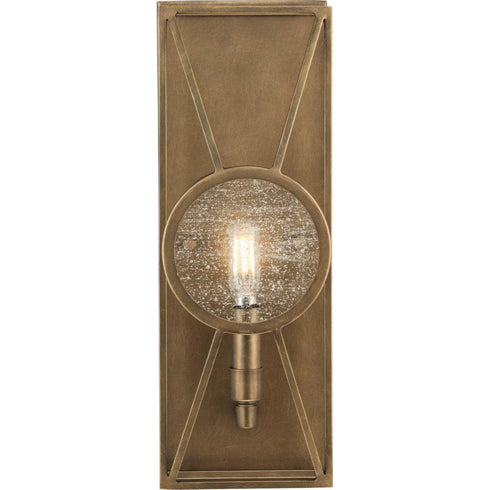Progress Cumberland Collection One Light in Aged Bronze Modern Farmhouse Wall Sconce Model: P710076-196