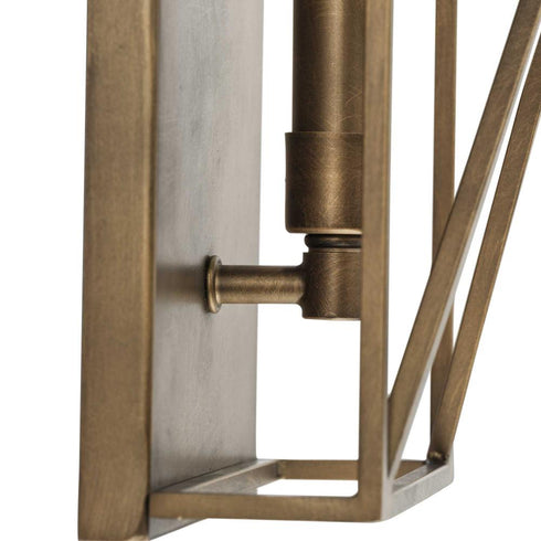 Progress Cumberland Collection One Light in Aged Bronze Modern Farmhouse Wall Sconce Model: P710076-196