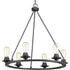 Progress Debut P400015 009 6 60 Watt MED CHANDELIER in Brushed Nickel Finish Model: P400015-009