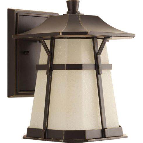 Progress Derby LED Derby Collection One Light LED Medium Wall Lantern in Antique Bronze Finish Model: P5750-2030K9