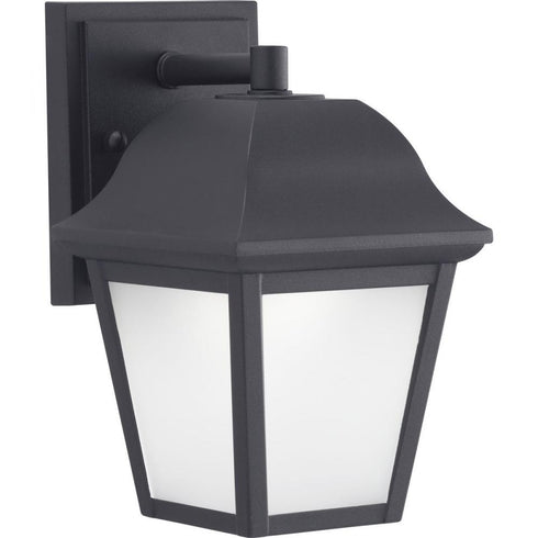 Progress Die-Cast LED Lantern P560136 031 30 1 11 Watt LED WALL LANTERN in Textured Black Finish Model: P560136-031-30