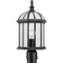 Progress Dillard P540099 020 1 60 Watt MED POST LANTERN in Antique Bronze Finish Model: P540099-020