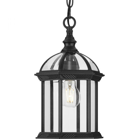 Progress Dillard P550122 020 1 60 Watt MED HANGING LANTERN in Antique Bronze Finish Model: P550122-020