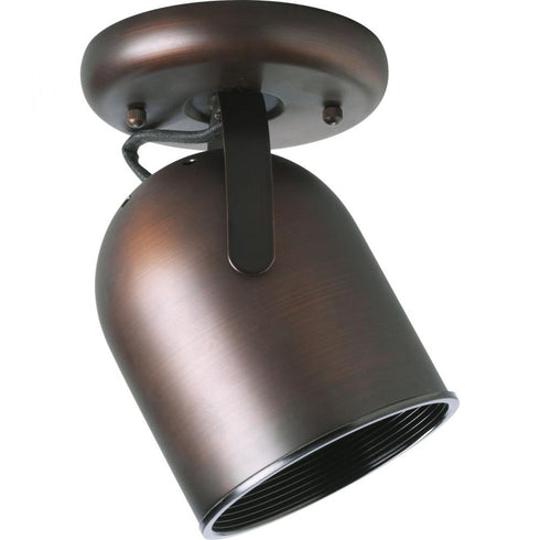 Progress Directional P6144 174 CEILING 1 75 Watt LIGHT ROUND BK in Urban Bronze Finish Model: P6144-174
