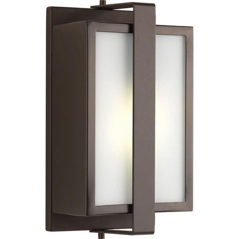 Progress Diverge P560045 129 1 60 Watt MED WALL LANTERN in Architectural Bronze Finish Model: P560045-129