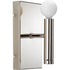 Progress Draper Collection One Light in Polished Nickel Luxe Bath Vanity Light Model: P2101-104
