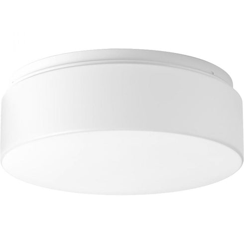 Progress Drums And Clouds P730005 030 30 1 LGT LED SM DRUM in White Finish Model: P730005-030-30
