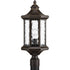 Progress Edition P6429 20 1 100 Watt MED POST LANTERN in Antique Bronze Finish Model: P6429-20