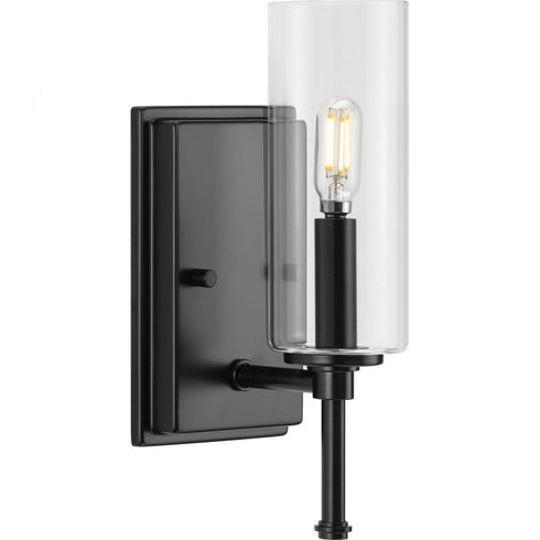Progress Elara P300356 009 1 60 Watt CAND BATH BRACKET in Brushed Nickel Finish Model: P300356-009