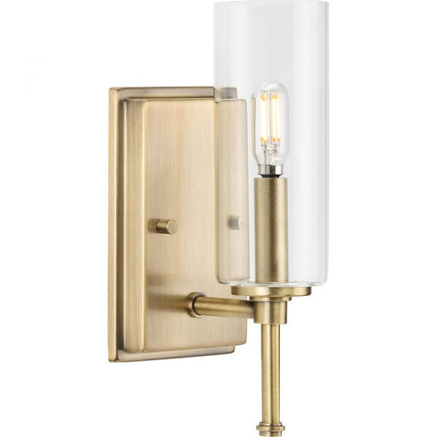 Progress Elara P300356 009 1 60 Watt CAND BATH BRACKET in Brushed Nickel Finish Model: P300356-009