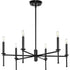 Progress Elara P400294 009 6 60 Watt CAND CHANDELIER in Brushed Nickel Finish Model: P400294-009