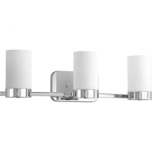 Progress Elevate P300022 015 3 100 Watt MED BATH BRACKET in Polished Chrome Finish Model: P300022-015