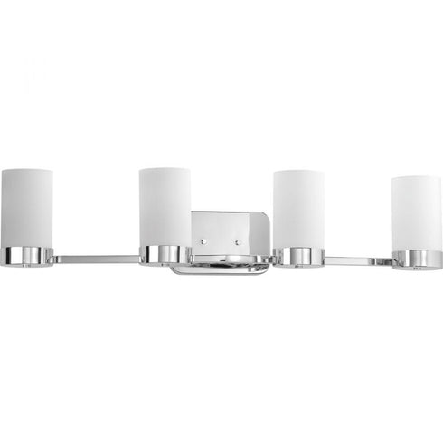 Progress Elevate P300023 015 4 100 Watt MED BATH BRACKET in Polished Chrome Finish Model: P300023-015
