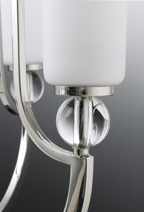 Progress Elina Collection Seven Light Pendant in Polished Nickel Finish Model: P4733-104