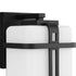 Progress Ellery Collection One Light in Black Modern Farmhouse Outdoor Wall Lantern Model: P560169-031