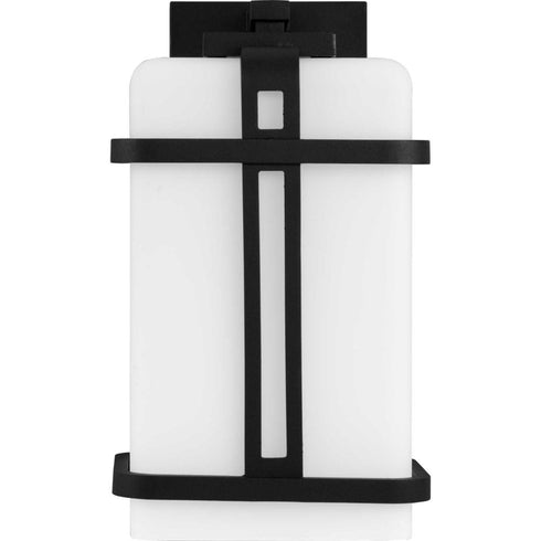 Progress Ellery Collection One Light in Black Modern Farmhouse Outdoor Wall Lantern Model: P560169-031