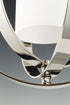 Progress Equinox Collection One Light Small Foyer Lantern in Polished Nickel Finish Model: P7077-104