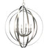 Progress Equinox P3889 104 6 60 Watt CAND FOYER LANTE in Polished Nickel Finish Model: P3889-104