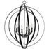 Progress Equinox P3889 104 6 60 Watt CAND FOYER LANTE in Polished Nickel Finish Model: P3889-104