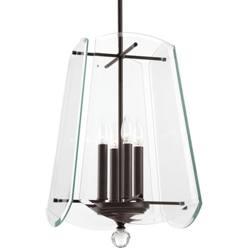 Progress Esteem Collection Four Light Pendant in Antique Bronze Finish Model: P5120-20