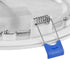 Progress Everlume P807001 028 30 6IN EDGELIT LED TRIM in Satin White Finish Model: P807001-028-30