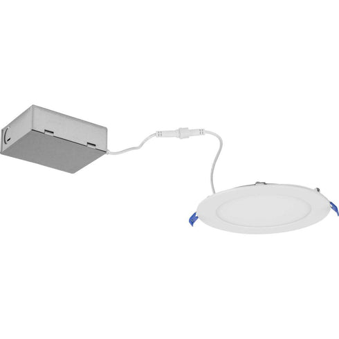 Progress Everlume P807002 028 CS 6IN EDGELIT LED TRIM CCT in Satin White Finish Model: P807002-028-CS