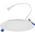 Progress Everlume P807002 028 CS 6IN EDGELIT LED TRIM CCT in Satin White Finish Model: P807002-028-CS