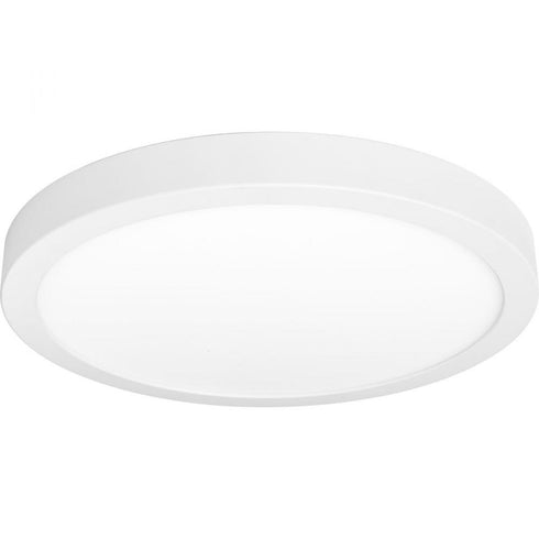 Progress Everlume P810017 030 30 14IN EDGELIT FLUSH MOUNT in White Finish Model: P810017-030-30