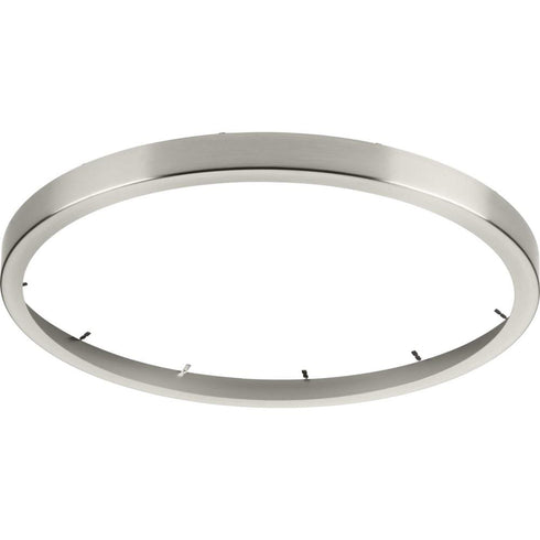 Progress Everlume P860052 009 18IN EDGELIT ROUND TRIM RING in Brushed Nickel Finish Model: P860052-009