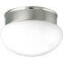 Progress Fitter P3410 09 CLSE TO CLG 2 60 Watt MED in Brushed Nickel Finish Model: P3410-09