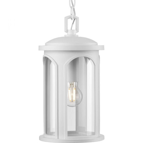 Progress Gables P550050 020 1 75 Watt MED HANGING LANTERN in Antique Bronze Finish Model: P550050-020