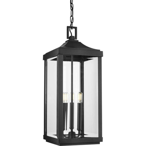 Progress Gibbes Street P550004 020 3 60WCAND HANGING LANTERN in Antique Bronze Finish Model: P550004-020