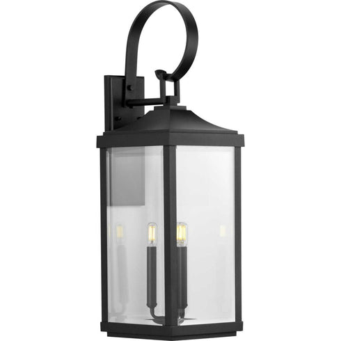 Progress Gibbes Street P560023 020 3 60 Watt CAND WALL LANTERN in Antique Bronze Finish Model: P560023-020