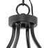 Progress Gilliam Collection Twenty Light in Matte Black New Traditional Chandelier Model: P400399-31M