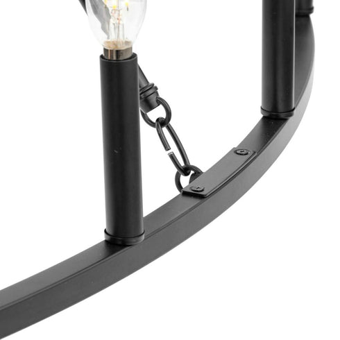 Progress Gilliam Collection Twenty Light in Matte Black New Traditional Chandelier Model: P400399-31M