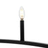 Progress Gilliam Collection Twenty Light in Matte Black New Traditional Chandelier Model: P400399-31M