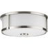 Progress Gilliam P350254 009 2 Light FLUSHMT in Brushed Nickel Finish Model: P350254-009