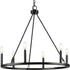 Progress Gilliam P400313 009 6 Light CHANDELIER in Brushed Nickel Finish Model: P400313-009