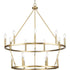 Progress Gilliam P400315 009 15 Light CHANDELIER in Brushed Nickel Finish Model: P400315-009