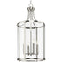 Progress Gilliam P500391 009 4 Light FOYER in Brushed Nickel Finish Model: P500391-009