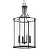 Progress Gilliam P500391 009 4 Light FOYER in Brushed Nickel Finish Model: P500391-009