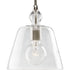 Progress Glass Pendants P5184 104 1 Light MINI PENDANT in Polished Nickel Finish Model: P5184-104