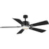 Progress Glenfalls P250021 009 30 56 IN 5 Blade Fan in Brushed Nickel Finish Model: P250021-009-30