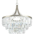 Progress Glimmer P5346 134 6 60 Watt CAND PENDANT in Silver Ridge Finish Model: P5346-134