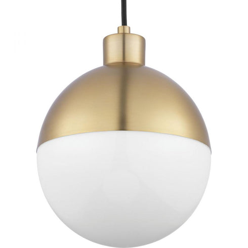 Progress Globe LED P500147 009 30 1 9 Watt LED PENDANT in Brushed Nickel Finish Model: P500147-009-30
