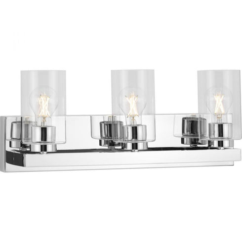 Progress Goodwin P300388 009 3 Light VANITY in Brushed Nickel Finish Model: P300388-009