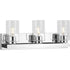 Progress Goodwin P300388 009 3 Light VANITY in Brushed Nickel Finish Model: P300388-009