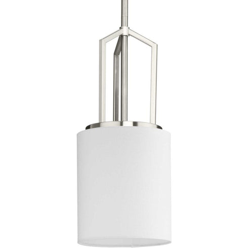 Progress Goodwin P500410 009 1 Light MINI PENDANT in Brushed Nickel Finish Model: P500410-009