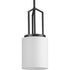 Progress Goodwin P500410 009 1 Light MINI PENDANT in Brushed Nickel Finish Model: P500410-009